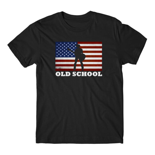 OLD SCHOOL - Short Sleeve T-shirt - Black - A76XQM Thumbnail