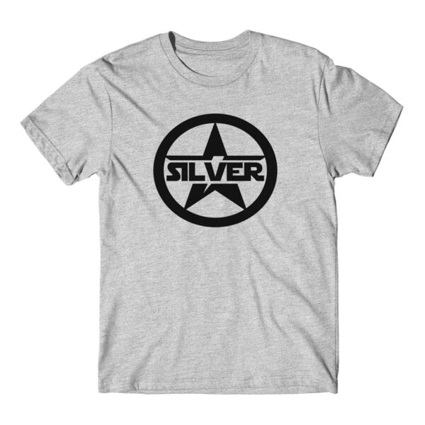 SILVER STAR - Short Sleeve T-shirt - Light Heather Gray Thumbnail