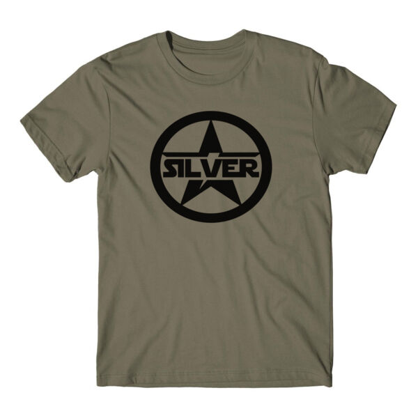 SILVER STAR - Short Sleeve T-shirt - Military Green Thumbnail