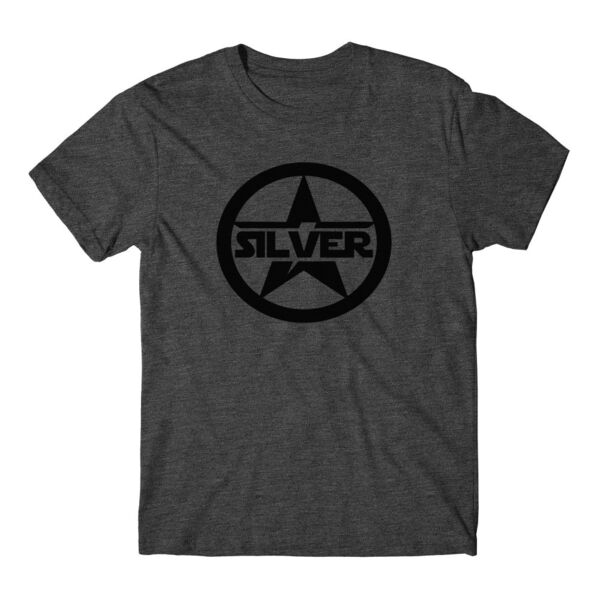 SILVER STAR - Short Sleeve T-shirt - Charcoal Heather Gray Thumbnail
