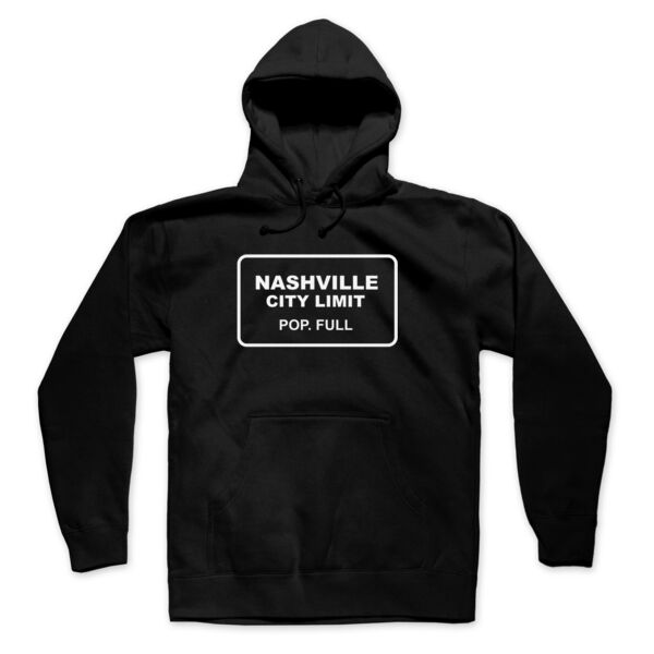 CITY LIMIT - Pullover Hoodie - Black Thumbnail