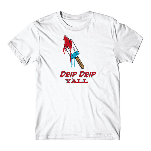 DRIP DRIP YA'LL - Short Sleeve T-shirt - White Thumbnail