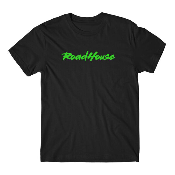 ROADHOUSE - Short Sleeve T-shirt - Black with Green Thumbnail